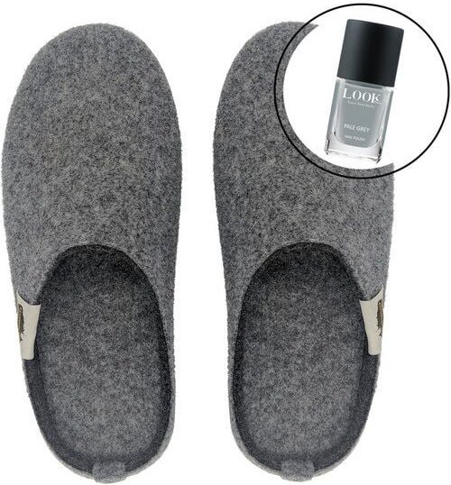 GUMBIES Set – Nachhaltige Hausschuhe mit Veganem Nagellack