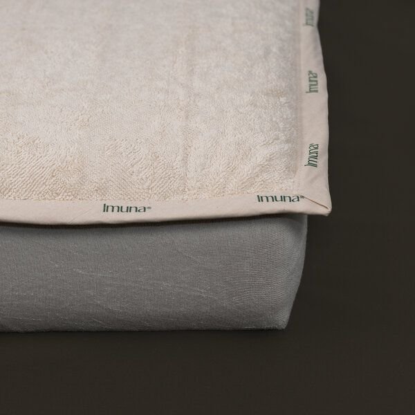 ImunaⓇ Das BaumwollnestⓇ Imuna Das Baumwollnest - Matratzenauflage mit Spannumrandung