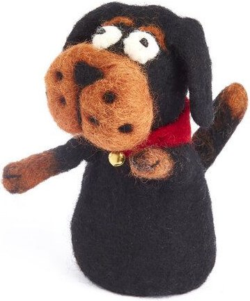 short'n'pietz Hund als Filz Eierwärmer