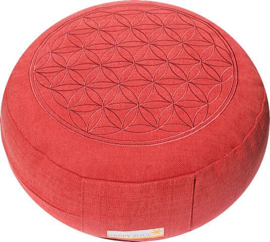 Happy Soul Meditationskissen Leinen Baumwolle