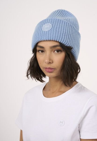 KnowledgeCotton Apparel Grobstrick Mütze - Beanie aus Bio-Wolle