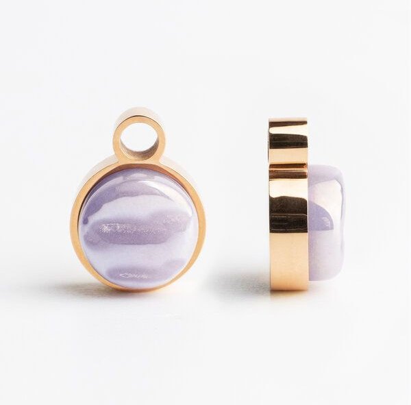 ALEXASCHA Anhänger für Ohrringe | Mix & Match Charms | Roségold