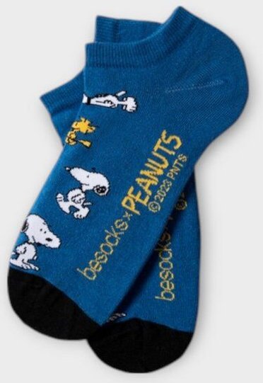 BeSocks Sneaker Socke Bio - SNOOPY