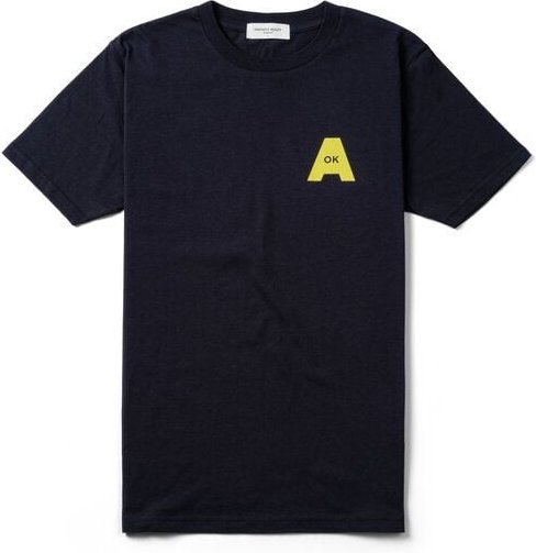 FANTASTIC REALITY STUDIOS A-OK NAVY T-SHIRT – Bio-Baumwolle, Unisex