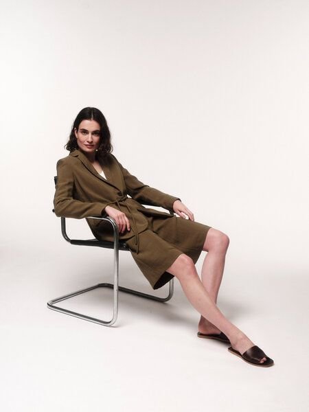 LANIUS Bermuda aus TENCEL mit recyceltem Polyester