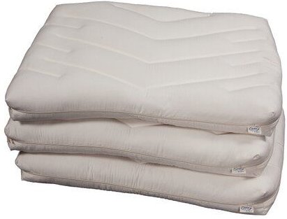 Speltex Naturmatratzen-Element Hirseschalen mit Kautschuk  67 x 100 x 11 cm