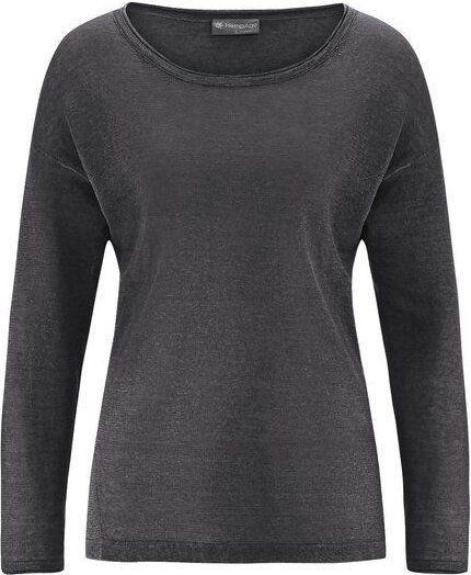 HempAge Damen Luftiger Pullover 100% Hanf