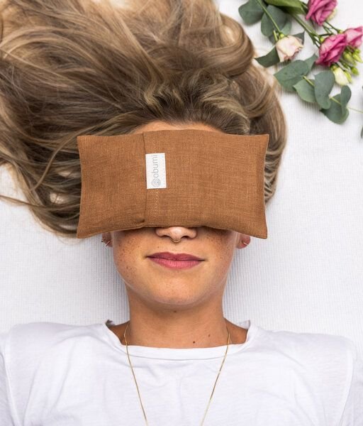 obumi Augenkissen "Neutral" zur Anwendung mit ätherischen Ölen