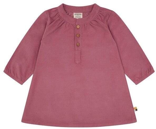 loud + proud Babys & Kinder Kleid aus Cord, GOTS-zertifiziert