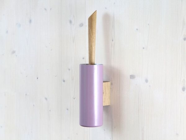 werkvoll by Lena Peter Holz Wand WC-Bürste FIRE