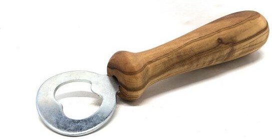 Olivenholz erleben Flaschenöffner Big Boy mit Griff aus Olivenholz