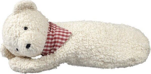 Efie Wärmflasche Teddy mit Halstuch, kbA (organic), Made in Germany