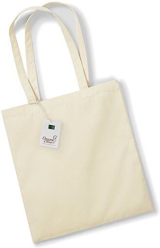 Westford Mill EarthAware® Organic Bag Shopper Baumwolltasche/Einkaufstasche in 13 verschiedenen Farben