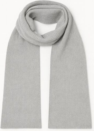 Kopyto KARIBU– Plüschiger Merinoschal im Rippenstrick aus 100 % RWS-Merinowolle