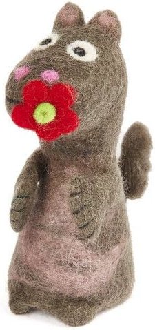 short'n'pietz Nilpferd als Filz Eierwärmer