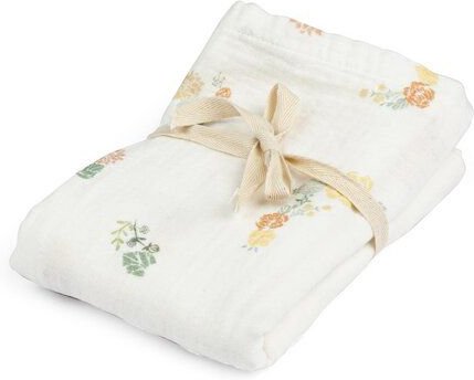 Little Boar Baby Musselintuch I Forest & Flowers