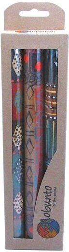 Nobunto Kerzen Geschenkset - 3 x Stabkerze 23cm - Viele Designs