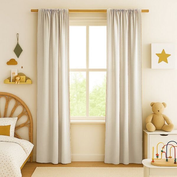 PAPATE Bio-Babyvorhänge Baumwollgaze