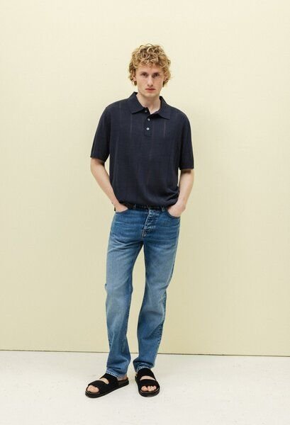 MUD Jeans Herren Jeans "John Mid Straight - Medium Aged"