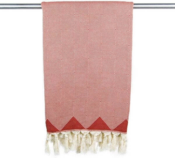 Yolunda Hamamtuch, Strandtuch "Kestane" Bio-Baumwolle in 12 Farben