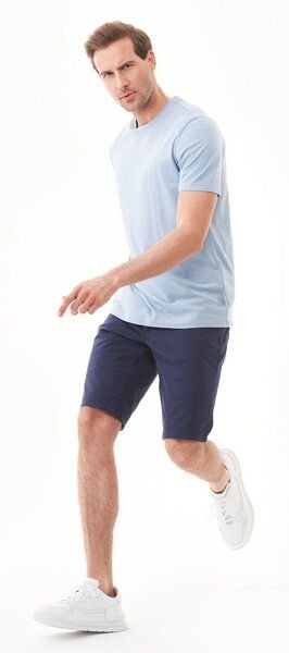 ORGANICATION Slim-Fit Chino-Shorts aus Bio-Baumwolle