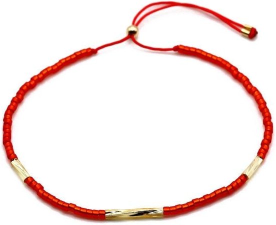 juni Perlenarmband Twisted