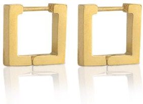 Eckige Ohrringe ca. 12 x 12mm von Elektropulli