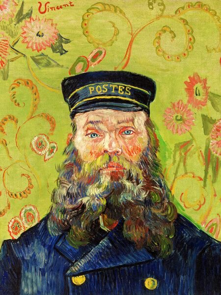 Photocircle Poster / Leinwandbild - Vincent van Gogh: Der Postbote (Joseph Roulin)