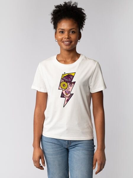watapparel T-Shirt Frauen Donut