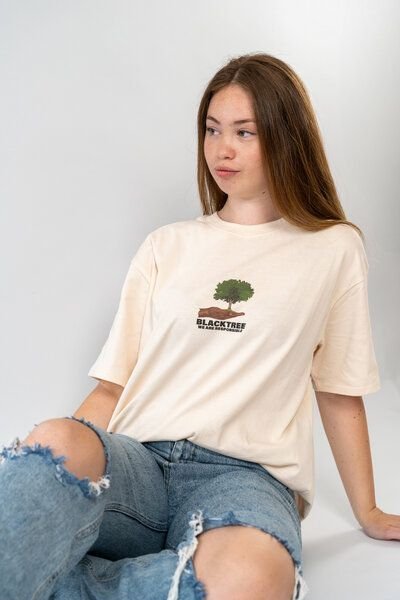 Black Tree Healing T - Unisex - Oversize - 260g/sm - Premium Qualität