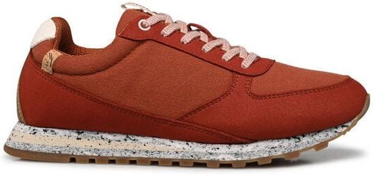 SAOLA Vegane retro Sneaker - Alta Vibram W 2.0 Burgundy
