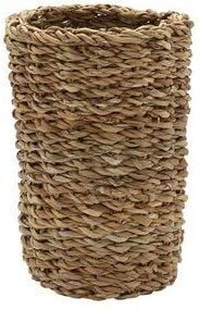 Originalhome Natürlicher Flaschenkorb aus Hogla, handgefertigt