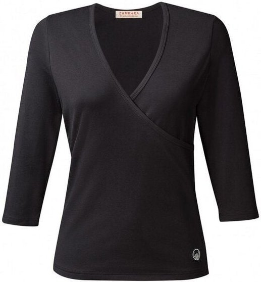 ZAMKARA yogawear Damen Wickelshirt AMRITSAR