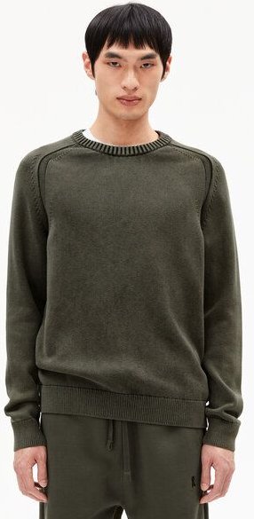 ARMEDANGELS VAANJO GMT DYE Herren Pullover aus Bio-Baumwolle