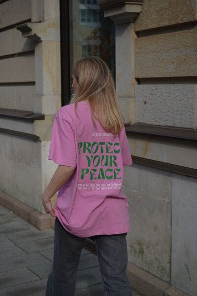 LITSCHI DESIGNS PEACE SHIRT