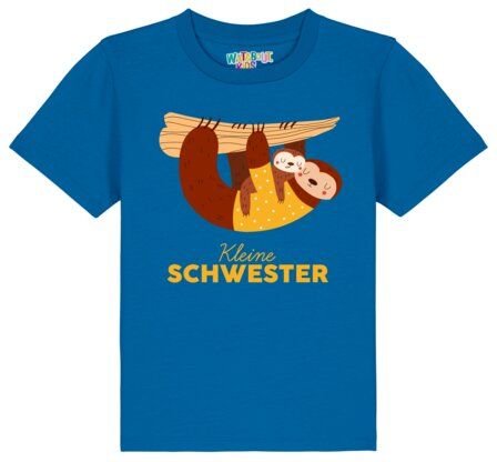watabout.kids T-Shirt Kinder Faultier Kleine Schwester