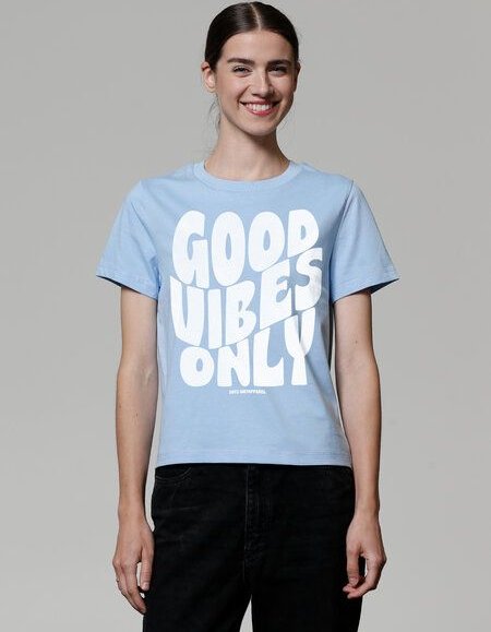 watapparel T-Shirt Frauen Good vibes only