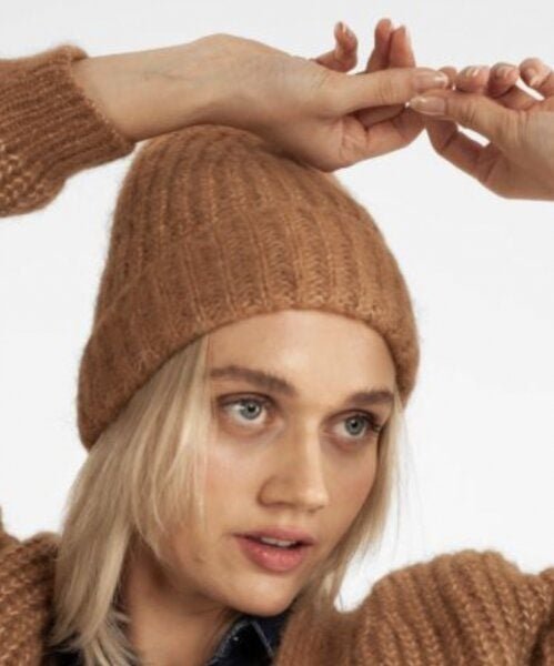 Alma & Lovis supersofte Mütze aus Alpaka und Bio-Baumwolle