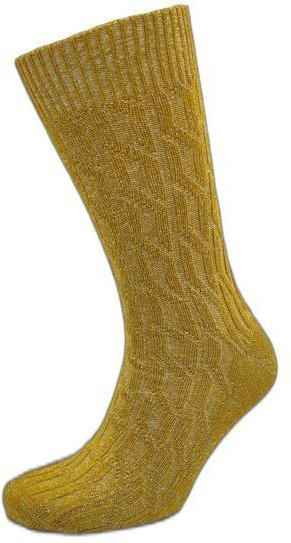 BLS Organic Jaquard Design GOTS zertifizierte Glitter Bio-wolle Damen Socken