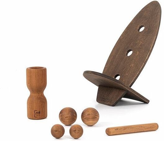 rollholz Balance Board Set groß | FSC | Hergestellt im Schwarzwald
