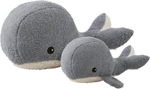 Efie Set Spiel & Kuschel Wale , kontrolliert biologischer Anbau (organic)