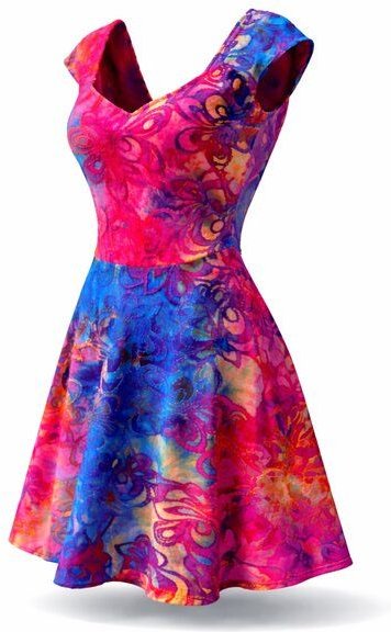 Sophia Pirrera Hippie-Kleid "Tramonto"