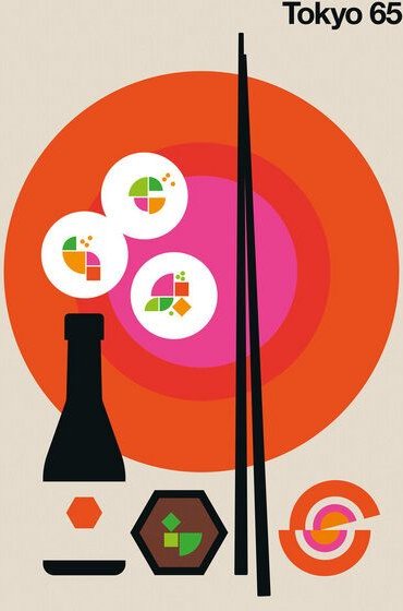 Photocircle Poster / Leinwandbild - Tokyo 65