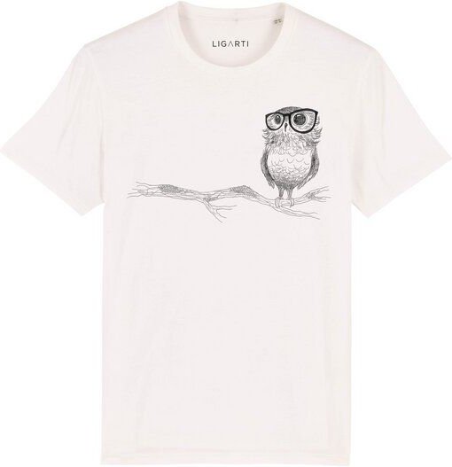 LIGARTI T-shirt - Brilleneule