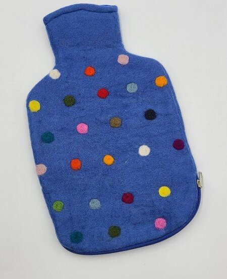 Frida Feeling Wärmflaschenüberzug aus Filz (für 2 Liter Flasche) - verschiedene Motive