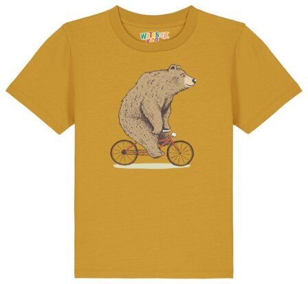 watabout.kids T-Shirt Kinder Fahrradbär