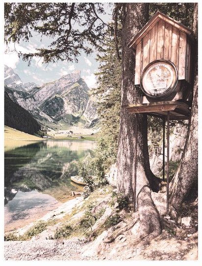Photocircle Poster / Leinwandbild - Mantika Schweiz Appenzell
