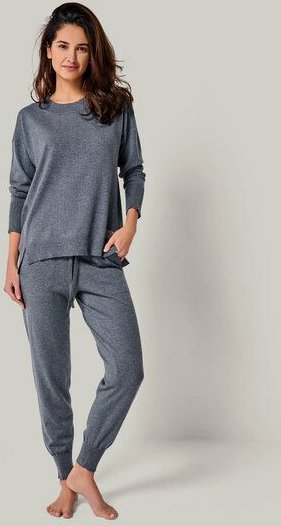 YOU LOOK PERFECT Merino Loungewear Set "Strickpullover Bella & Strickhose Bella"