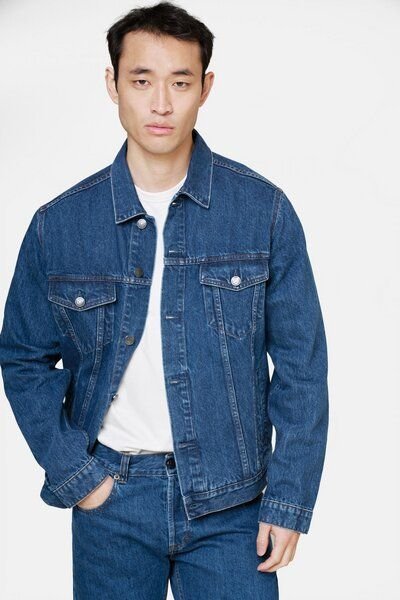 SANVT Die Perfekte Jeansjacke - Dunkelblau