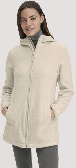 hessnatur Wollfleece Kapuzen-Jacke Regular aus Bio-Merinowolle und Bio-Baumwolle